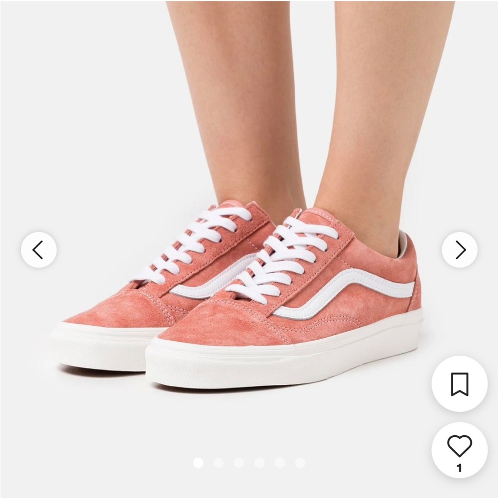 NWOT Vans Old Skool Suede Leather Terracotta Color